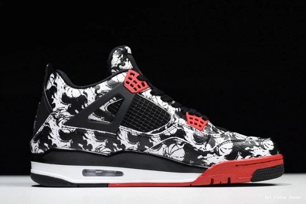 1st Kicks Shoes 1782 white limited element 4 nwe 2018 men NewStyle b00897- chinese edition black tattoo 1115